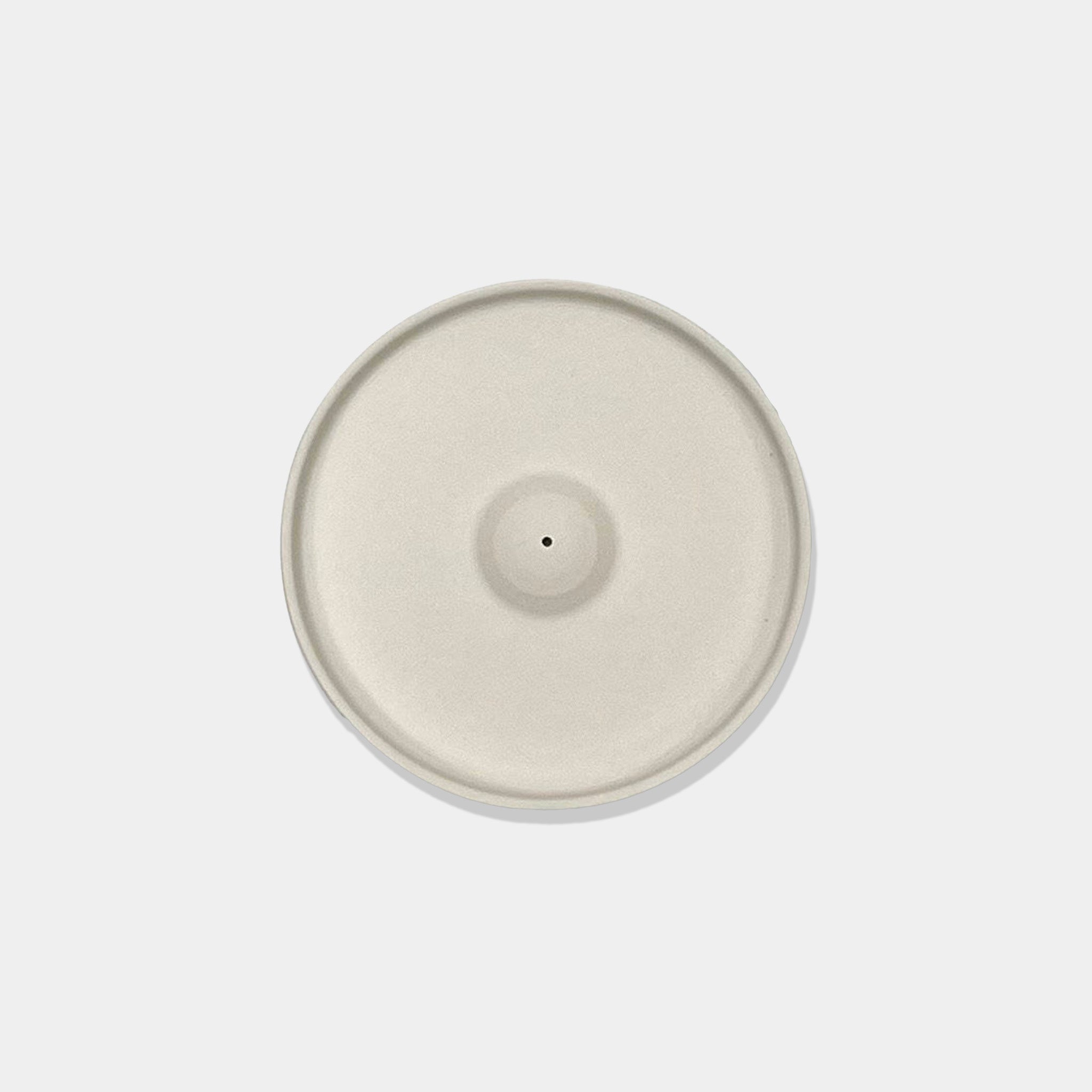 Räucherteller Keramik | Grau